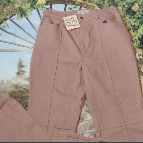 VRG grl mauve pants size 8 - Picture 3 of 4